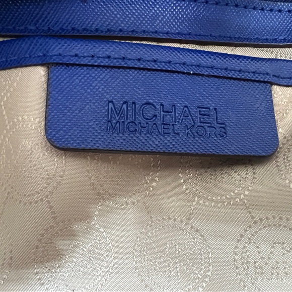 Michael Kors Blue Tote Bag - Picture 13 of 14